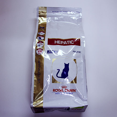 Роял Канин Диета для кошек при болезнях печени (Veterinary Diet Feline Hepatic HF26), уп. 2 кг