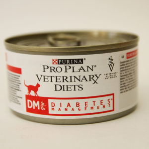 Ветеринарная диета для кошек при Сахарном Диабете (PVD DM Diabetes Management Feline), банка 195 г