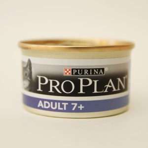 ПроПлан для кошек старше 7 лет (Pro Plan Adult 7+), Тунец, банка 85 г