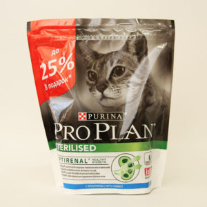 ПроПлан для Стерилизованных кошек и котов (Pro Plan Sterilised Cat), с Кроликом, уп. 400 г