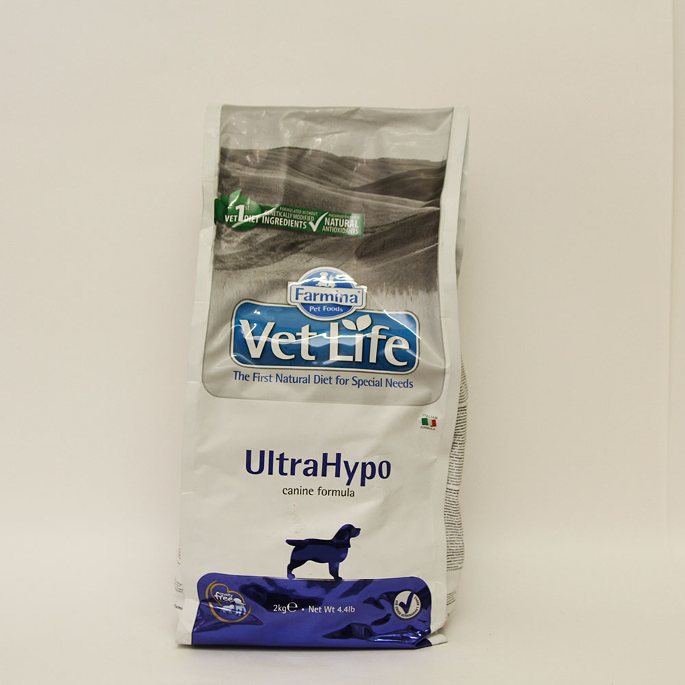 КОРМ FARMINA VET LIFE UltraHypo ДЛЯ СОБАК, УП. 2 КГ
