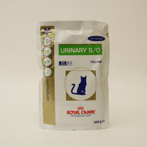 Роял Канин Диета для кошек при мочекаменной болезни (Veterinary Diet Feline Urinary S/O), пауч уп. 100 г
