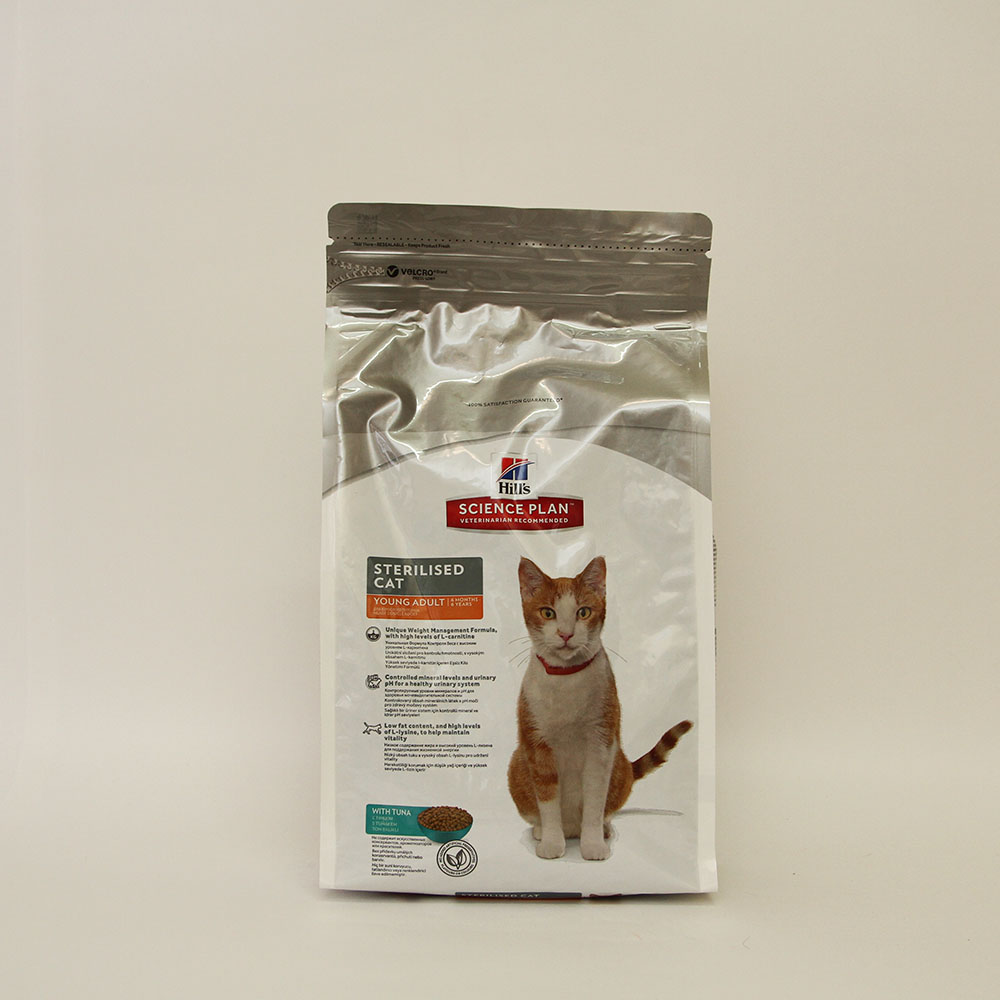 Хиллс для стерилизованных кошек до 6 лет (Hill's Adult Sterilised), с Тунцом, уп. 1,5 кг