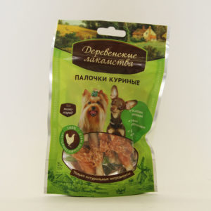 Деревенские лакомства " Палочки куриные", уп. 55 г